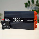 Rich Solar 1500 Watt 12 Volt Industrial Pure Sine Wave Inverter.